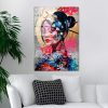 Elegant Tempered Glass Painting, 70 x 100 cm, 100% Tempered Glass (4 mm) | Stunning Wall Art for Modern Home Decor & Office Spaces