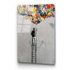 Elegant Tempered Glass Painting, 70 x 100 cm, 100% Tempered Glass (4 mm) | Stunning Wall Art for Modern Home Decor & Office Spaces