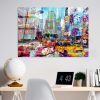 Elegant Tempered Glass Painting, 70 x 100 cm, 100% Tempered Glass (4 mm) | Stunning Wall Art for Modern Home Decor & Office Spaces