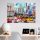 Elegant Tempered Glass Painting, 70 x 100 cm, 100% Tempered Glass (4 mm) | Stunning Wall Art for Modern Home Decor & Office Spaces