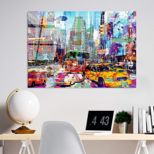 Elegant Tempered Glass Painting, 70 x 100 cm, 100% Tempered Glass (4 mm) | Stunning Wall Art for Modern Home Decor & Office Spaces