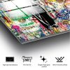 Elegant Tempered Glass Painting, 70 x 100 cm, 100% Tempered Glass (4 mm) | Stunning Wall Art for Modern Home Decor & Office Spaces