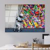 Elegant Tempered Glass Painting, 70 x 100 cm, 100% Tempered Glass (4 mm) | Stunning Wall Art for Modern Home Decor & Office Spaces