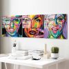 Elegant Tempered Glass Wall Art Set (3 Pieces), 50 x 50 cm | 100% Tempered Glass, 4 mm Thick | Fade-Resistant Back Print, Perfect for Home Decor