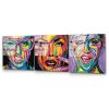 Elegant Tempered Glass Wall Art Set (3 Pieces), 50 x 50 cm | 100% Tempered Glass, 4 mm Thick | Fade-Resistant Back Print, Perfect for Home Decor
