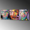 Elegant Tempered Glass Wall Art Set (3 Pieces), 50 x 50 cm | 100% Tempered Glass, 4 mm Thick | Fade-Resistant Back Print, Perfect for Home Decor