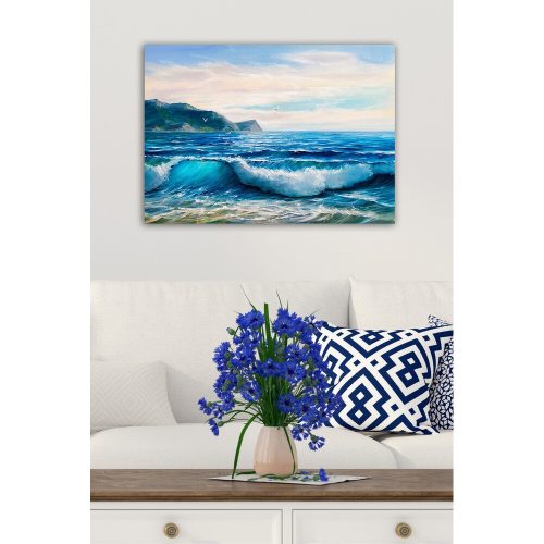 Stunning Decorative Canvas Painting, 50 x 70 cm | 100% Canvas, 100% Wooden Frame (3 cm Thick) | Perfect for Home Decor & Art Lovers