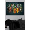 Stunning Decorative Canvas Painting, 50 x 70 cm | 100% Canvas, 100% Wooden Frame (3 cm Thick) | Perfect for Home Decor & Art Lovers