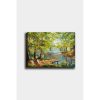 Stunning Decorative Canvas Painting, 50 x 70 cm | 100% Canvas, 100% Wooden Frame (3 cm Thick) | Perfect for Home Decor & Art Lovers, Anonymous Artist