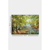 Stunning Decorative Canvas Painting, 50 x 70 cm | 100% Canvas, 100% Wooden Frame (3 cm Thick) | Perfect for Home Decor & Art Lovers, Anonymous Artist