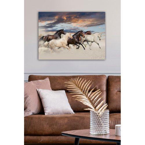 Stunning Decorative Canvas Painting, 50 x 70 cm | 100% Canvas, 100% Wooden Frame (3 cm Thick) | Perfect for Home Decor & Art Lovers