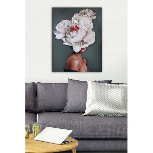Stunning Decorative Canvas Painting, 50 x 70 cm | 100% Canvas, 100% Wooden Frame (3 cm Thick) | Perfect for Home Decor & Art Lovers, Anonymous Artist