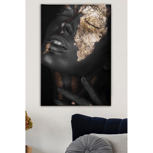 Stunning Decorative Canvas Painting, 50 x 70 cm | 100% Canvas, 100% Wooden Frame (3 cm Thick) | Perfect for Home Decor & Art Lovers, Anonymous Artist