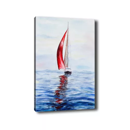 Stunning Decorative Canvas Painting, 50 x 70 cm | 100% Canvas, 100% Wooden Frame (3 cm Thick) | Perfect for Home Decor & Art Lovers