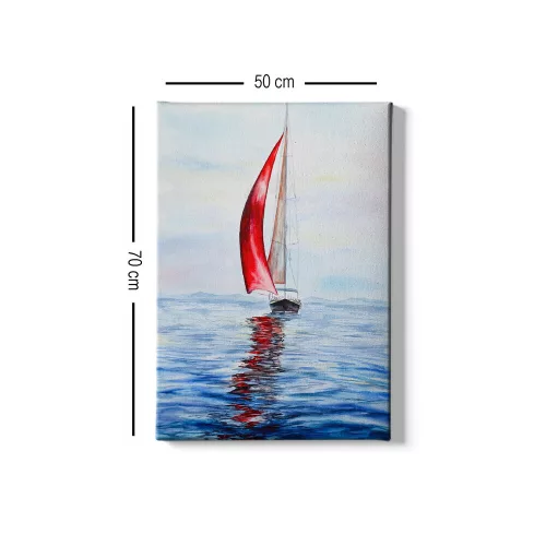 Stunning Decorative Canvas Painting, 50 x 70 cm | 100% Canvas, 100% Wooden Frame (3 cm Thick) | Perfect for Home Decor & Art Lovers