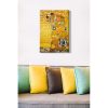 Elegant Gustav Klimt Decorative Canvas Painting, 50 x 70 cm | 100% Canvas, 100% Wooden Frame (3 cm Thick) | Perfect for Home Decor & Art Lovers