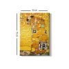 Elegant Gustav Klimt Decorative Canvas Painting, 50 x 70 cm | 100% Canvas, 100% Wooden Frame (3 cm Thick) | Perfect for Home Decor & Art Lovers