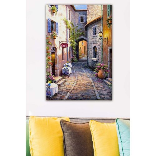 Stunning Decorative Canvas Painting, 50 x 70 cm | 100% Canvas, 100% Wooden Frame (3 cm Thick) | Perfect for Home Decor & Art Lovers