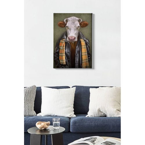 Stunning Decorative Canvas Painting, 50 x 70 cm | 100% Canvas, 100% Wooden Frame (3 cm Thick) | Perfect for Home Decor & Art Lovers