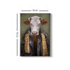 Stunning Decorative Canvas Painting, 50 x 70 cm | 100% Canvas, 100% Wooden Frame (3 cm Thick) | Perfect for Home Decor & Art Lovers