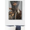 Stunning Decorative Canvas Painting, 50 x 70 cm | 100% Canvas, 100% Wooden Frame (3 cm Thick) | Perfect for Home Decor & Art Lovers, Anonymous Artist
