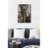 Stunning Decorative Canvas Painting, 50 x 70 cm | 100% Canvas, 100% Wooden Frame (3 cm Thick) | Perfect for Home Decor & Art Lovers, Anonymous Artist