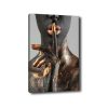Stunning Decorative Canvas Painting, 50 x 70 cm | 100% Canvas, 100% Wooden Frame (3 cm Thick) | Perfect for Home Decor & Art Lovers, Anonymous Artist
