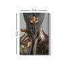 Stunning Decorative Canvas Painting, 50 x 70 cm | 100% Canvas, 100% Wooden Frame (3 cm Thick) | Perfect for Home Decor & Art Lovers, Anonymous Artist