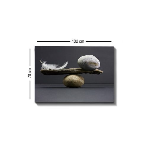 Stunning Decorative Canvas Painting, 70 x 100 cm | 100% Canvas, 100% Wooden Frame (3 cm Thick) | Perfect for Home Decor & Art Lovers