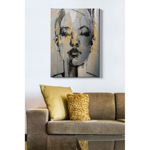 Stunning Decorative Canvas Painting, 70 x 100 cm | 100% Canvas, 100% Wooden Frame (3 cm Thick) | Perfect for Home Decor & Art Lovers, Anonymous Artist