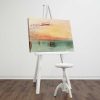 Joseph Turner Decorative Canvas Painting, 'Venice seen by Fusina' | 45 x 70 cm | 100% Suede Canvas, 100% Wooden Frame (3 cm Thick) | Elegant Wall Art