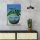 René Magritte Decorative Canvas Painting, 45 x 70 cm, 100% Suede Canvas, 3 cm Wooden Frame | Elegant Art for Home Décor & Collectors