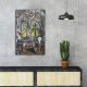 Decorative Canvas Painting by Pablo Picasso, 45 x 70 cm, 100% Suede Canvas, 3 cm Wooden Frame | Elegant Art for Home & Office Décor