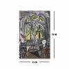 Decorative Canvas Painting by Pablo Picasso, 45 x 70 cm, 100% Suede Canvas, 3 cm Wooden Frame | Elegant Art for Home & Office Décor