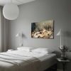 Paul Cézanne Decorative Canvas Painting, 'Rideau, Cruchon et Compotier' | 70 x 100 cm | 100% Suede Canvas, 100% Wooden Frame (3 cm) | Elegant Art for Home Decor