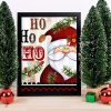 Elegant Decorative Framed MDF Painting, 24 x 29 cm | 100% MDF, 2 cm Thick, UV Printed, Antibacterial | Easy Wall Hanging for Stylish Home Decor