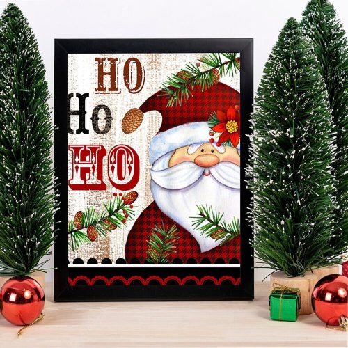 Elegant Decorative Framed MDF Painting, 24 x 29 cm | 100% MDF, 2 cm Thick, UV Printed, Antibacterial | Easy Wall Hanging for Stylish Home Decor