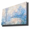 Claude Monet Decorative Canvas Painting, 'The Entrance to Giverny under the Snow' | 70 x 100 cm | 100% Canvas, 2.8 mm Thick, Pine Wood Frame | Elegant Wall Art