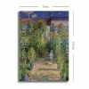 Claude Monet Decorative Canvas Painting, 70 x 100 cm | 100% Canvas (2.8 mm) & Pine Wood Frame | Elegant Art for Home & Office Décor