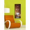 Elegant Decorative Canvas Wall Clock, 30 x 70 cm, 100% Suede Canvas, Sturdy 3 cm Wooden Frame | Perfect for Home Decor & Modern Spaces