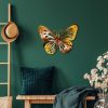 Handmade Decorative Metal Wall Accessory, 29 x 22 cm | 100% Metal (1.5 mm) | Unique Hand-Painted Design, Perfect for Home Decor & Personal Touch