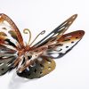 Handmade Decorative Metal Wall Accessory, 29 x 22 cm | 100% Metal (1.5 mm) | Unique Hand-Painted Design, Perfect for Home Decor & Personal Touch