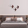 Handmade Decorative Metal Wall Accessory, 42 x 70 cm | 100% Metal (1.5 mm) | Unique Hand-Painted Design, Perfect for Home Decor & Art Lovers