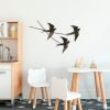Handmade Decorative Metal Wall Accessory, 42 x 70 cm | 100% Metal (1.5 mm) | Unique Hand-Painted Design, Perfect for Home Decor & Art Lovers