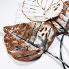 Handmade Decorative Metal Wall Accessory, 45 x 85 cm | 100% Metal (1.5 mm) | Unique Brown & Black Design, Perfect for Home Decor & Art Display
