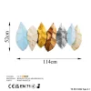 Handmade Decorative Metal Wall Accessory, 52 x 114 cm | 100% Metal (1.5 mm) | Unique Hand-Painted Design, Perfect for Home Decor & Art Lovers