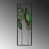 Handmade Decorative Metal Wall Accessory, 32 x 90 cm | 100% Metal (1.5 mm) | Unique Hand-Painted Design, Perfect for Home Decor & Art Lovers