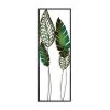 Handmade Decorative Metal Wall Accessory, 32 x 90 cm | 100% Metal (1.5 mm) | Unique Hand-Painted Design, Perfect for Home Decor & Art Lovers