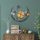 Handmade Decorative Metal Wall Accessory, 70 x 62 x 4 cm | 100% Metal, Unique Hand-Painted Design | Perfect for Home Decor, Adds Elegance & Style