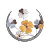 Handmade Decorative Metal Wall Accessory, 70 x 62 x 4 cm | 100% Metal, Unique Hand-Painted Design | Perfect for Home Decor, Adds Elegance & Style